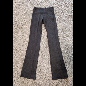 NWT Prana Olympia Flare Heather Grey Slim Legging Pants XS Tall